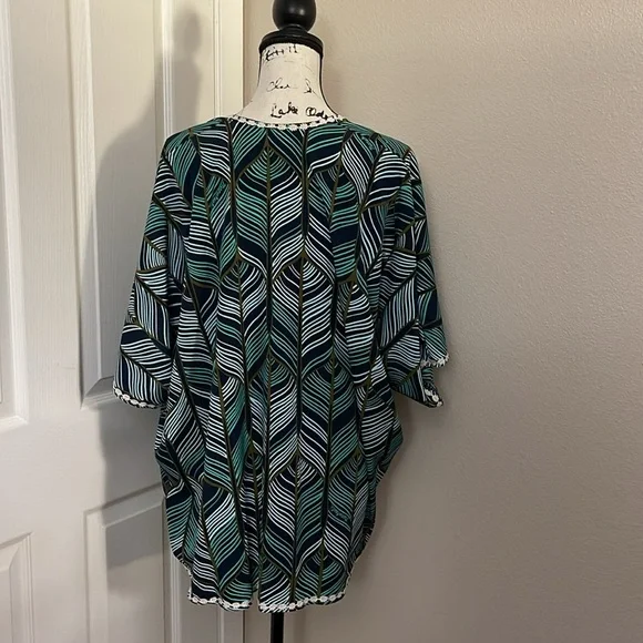 NWT Manuhealii Butterfly Kimono Lei
Hulu Dark Blue OS - Picture 2 of 6